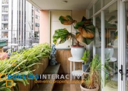 fully furnished 3br with balcony for lease in makati bel-air condominium