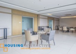 fully furnished 1br unit in vista shaw for sale