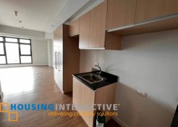 a studio type unit for lease in solstice tower 2