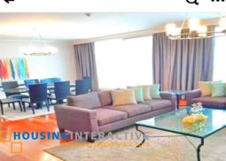 for lease 3br unit - one roxas triangle