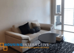fully furnished 1br unit w/ balcony in two serendra for rent