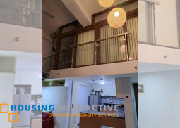 fully furnished loft unit in eastwood le grand for sale