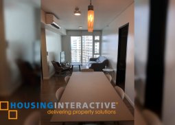 fully furnished 2br unit in two serendra for rent
