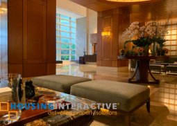 3br fully furnished unit in one roxas triangle for rent