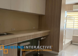 fully furnished studio unit in pine crest towers for sale