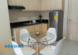 fully furnished 1br , the montane , taguig