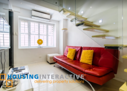 a 3br loft type unit for sale in greenbelt parkplace