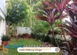 residential lot for sale - ayala alabang village