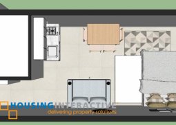 studio unit with balcony for rent in the beacon makati