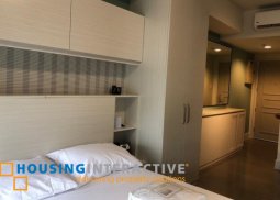 studio unit for rent in proscenium at rockwell makati