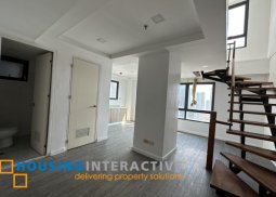 2br loft type unit for rent in adb avenue tower