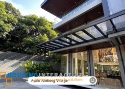3 storey house and lot for sale in ayala alabang village
