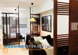 a studio type unit for sale/rent in the columns legazpi