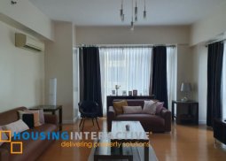 furnished 135 sqm 2-br unit with parking for lease in the shang grand tower, makati