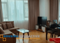 1br fully furnished unit for lease in park terraces, makati