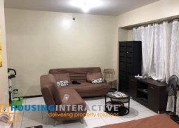 studio unit for lease in callery two serendra, taguig