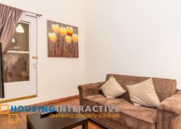 fully furnished studio basement