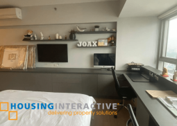 fully furnished studio unit for lease in one shangri-la place