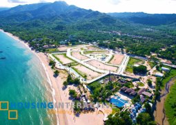beachfront commercia lot for sale at club laiya san juan batangas