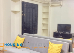 1br unit with balcony for lease in forbeswood heights, bgc