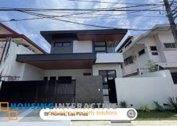 modern 2 storey house and lot for sale in bf homes, las pinas city