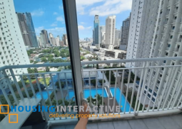 1br unit with balcony for lease in jazz residences, makati city