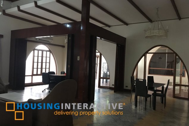 spanish themed house for rent at san lorenzo village