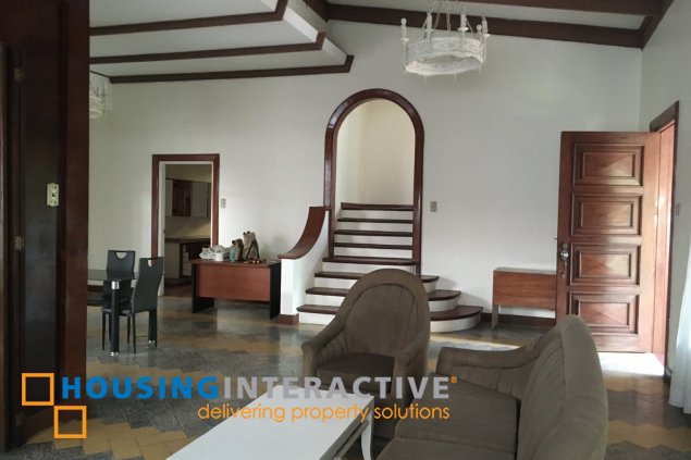 spanish themed house for rent at san lorenzo village