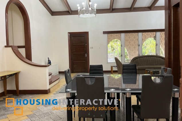 spanish themed house for rent at san lorenzo village