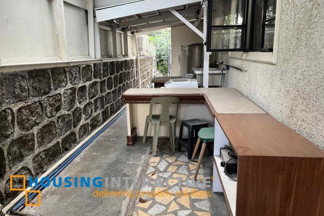 spanish themed house for rent at san lorenzo village