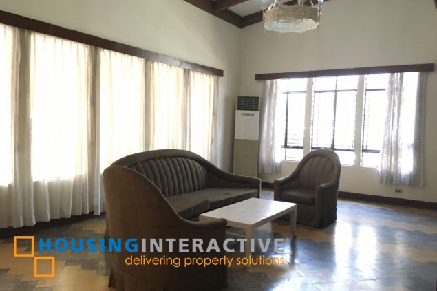 spanish themed house for rent at san lorenzo village