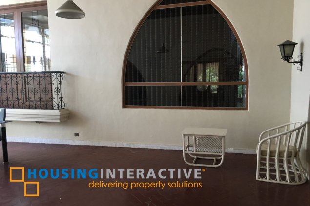 spanish themed house for rent at san lorenzo village