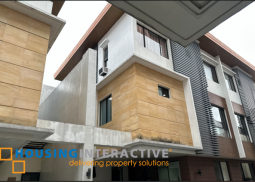 for lease townhouse in numbered street new manila quezon city
