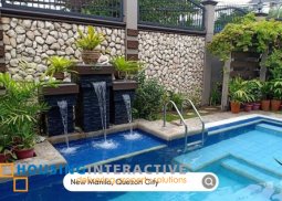 2 storey fully furnished house for lease in new manila, quezon city