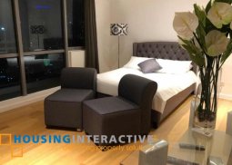 1br fully furnished unit for lease in acqua private residences, mandaluyong