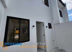 modern unit two-storey townhouse at muntinlupa