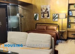 fully furnished studio type - citadel inn makati