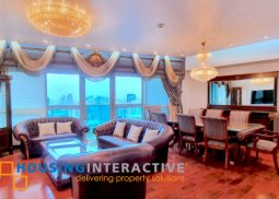 a fully furnished 3br unit for sale in the residences at greenbelt