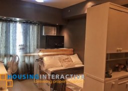 studio unit w/ balcony for lease in the beacon, makati