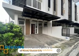 four storey townhouse for sale in 68 roces, quezon city