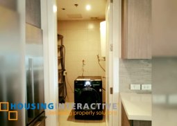 a semi-furnished 1br unit for lease in bellagio one