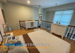 a 1br loft type unit for lease in two serendra