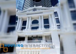 a fully furnished 1br unit with balcony for sale in one uptown residences