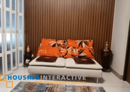 a fully furnished 1br unit for lease in one uptown residences