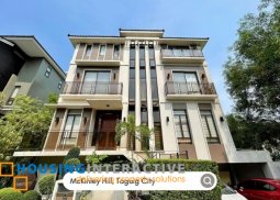 house and lot for sale - mckinley hill village