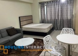 a fully furnished studio unit for lease in morgan suites executive residences