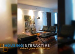 semi-furnished 3-bedroom condo unit in sapphire residences, taguig city for sale