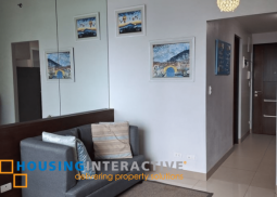 a fully furnished 1br unit for lease in one uptown residences