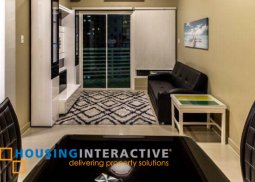 a fully furnished 2br unit with balcony for sale in eastwood park residences