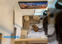 fully furnished 2br unit for sale at the fort residences